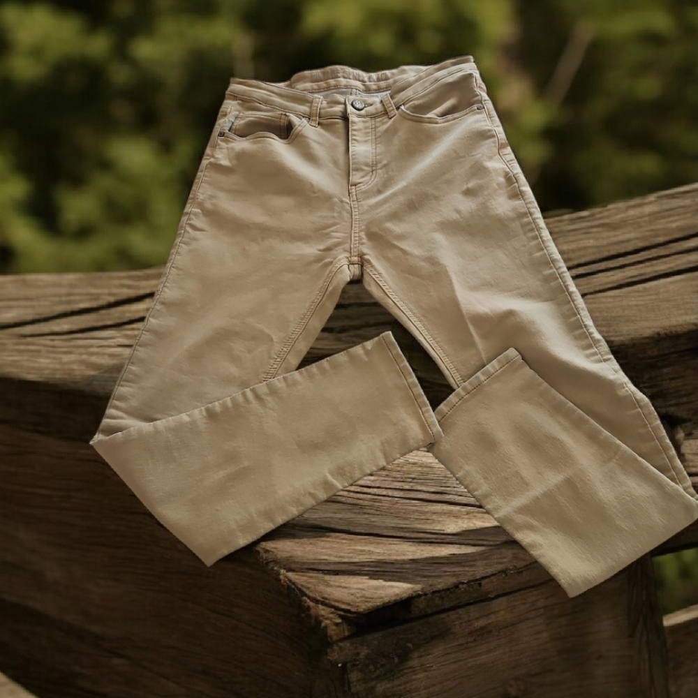 Vintage Genes JGB Black Beige Stretcht 32Wx30L Ready To Be Worn.